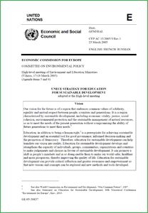 UNECE Strategy for ESD (2005)